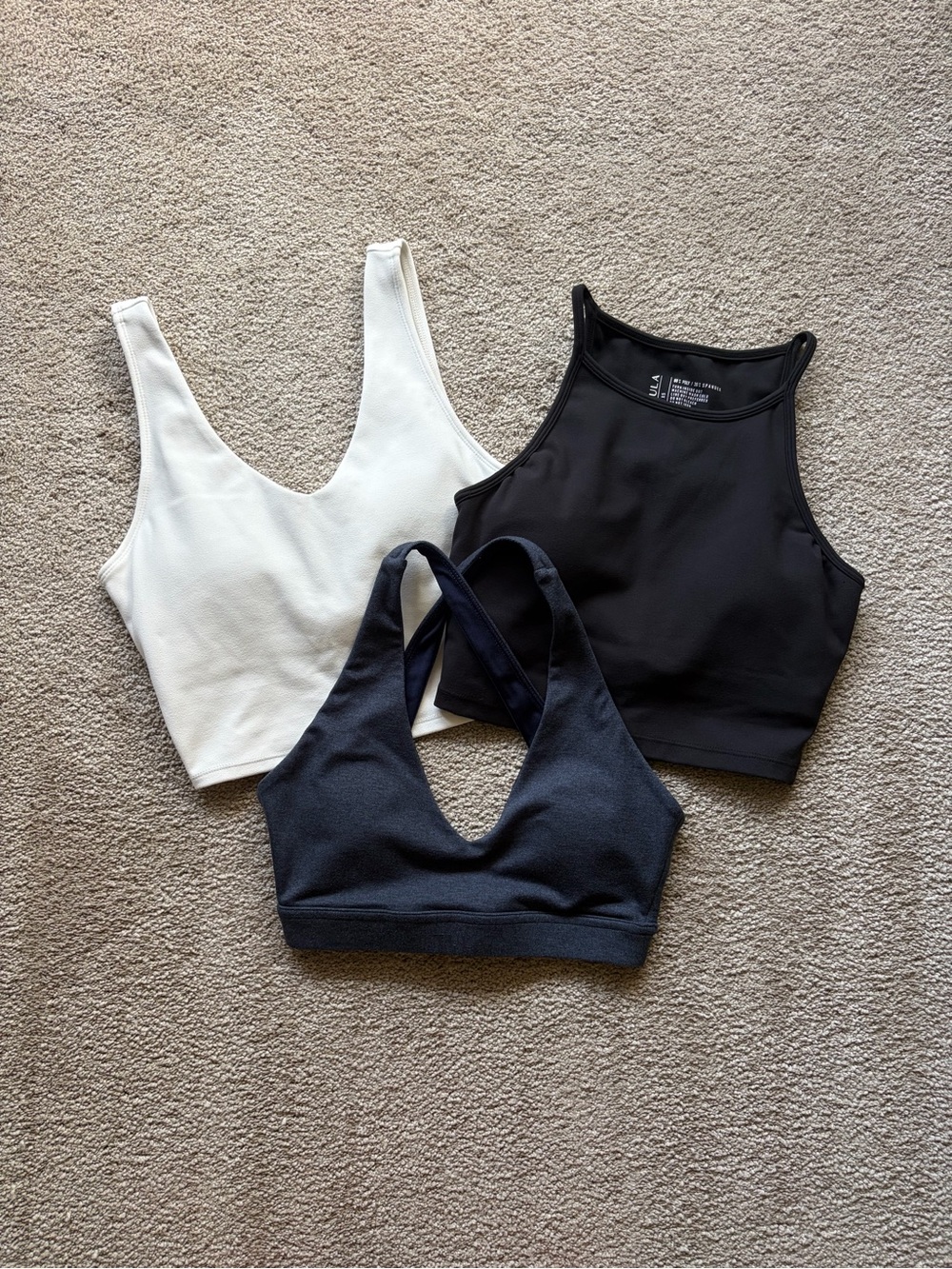 P’Tula Bundle of Active Tank Tops and Sports Bra